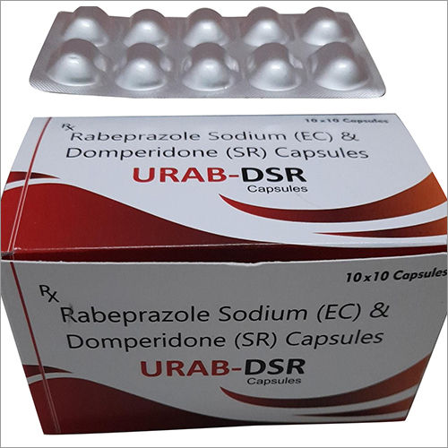 Rabeprazole Sodium (Ec) And Domperidone (Sr) Capsules Recommended For: As Per Doctor Recommendation