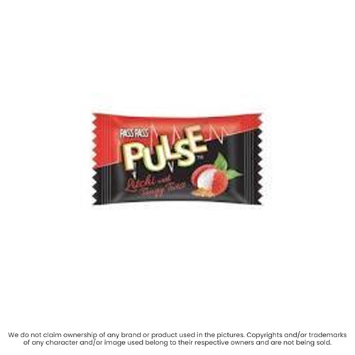 Pass Pass Pulse Candy Litchi - Packaging: Box
