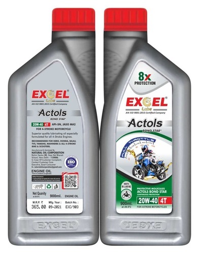 Bike Engine Oil Excel