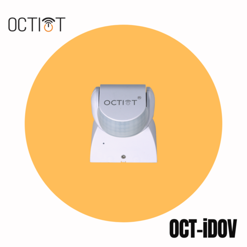 Octiot Ip65 Weatherproof Ceiling Or Wall Mounted Pir 180 Degree Motion Sensor Detector Input: 220V/Ac