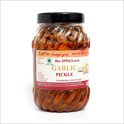 Garlic Pickle Additives: Organic