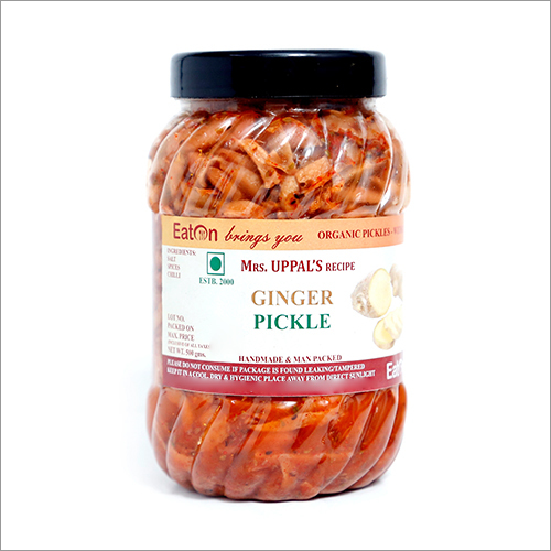 Ginger Pickle Additives: Organic