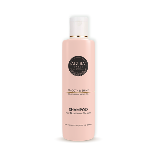Hair Nourishment Therapy Shampoo with Argan Oil & D-PANTHENOL - 200ML | 2 in One Smooth and Shine Formula, Toxin-Free Cleansers for Healthy Hair