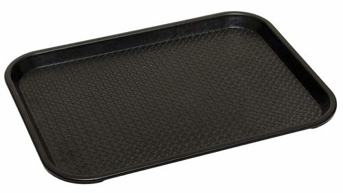 Swift International Food Grade Unbreakable Material Rectangular Plastic Serving Tray for Home, for Kitchen, Idle for, Tea, Coffee, Dinner (16 X 12 Inches)