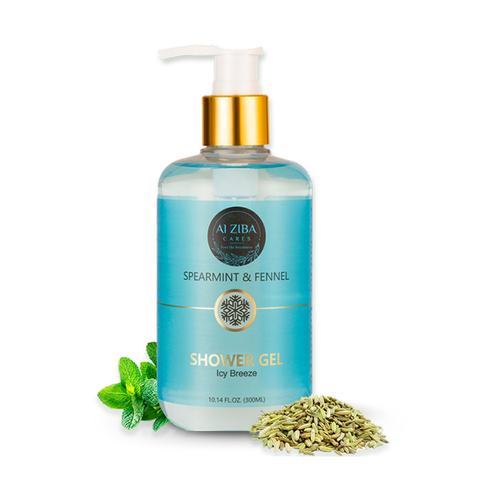 Spearmint & Fennel Icy Breeze Shower Gel - 300Ml Age Group: Unisex