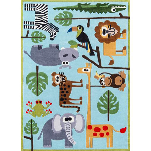 Animal Print Kids Carpet