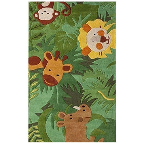 Cartoon Print Kids Carpet - Advantage: Non-Slip