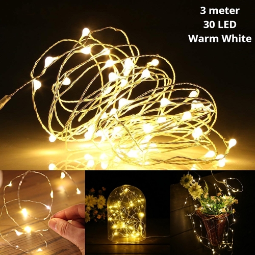 30 LED 3m Battery Operated Fairy Light