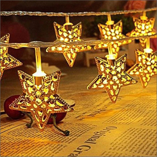 Moroccan Star Metal String Light