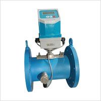 Digital Display Inline Ultrasonic Water Flow Meter