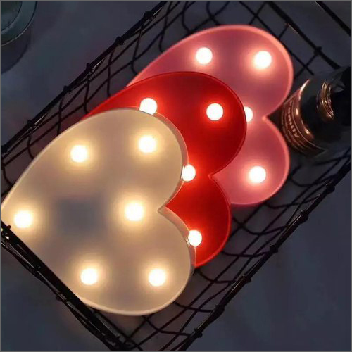 LED Marquee Heart Light
