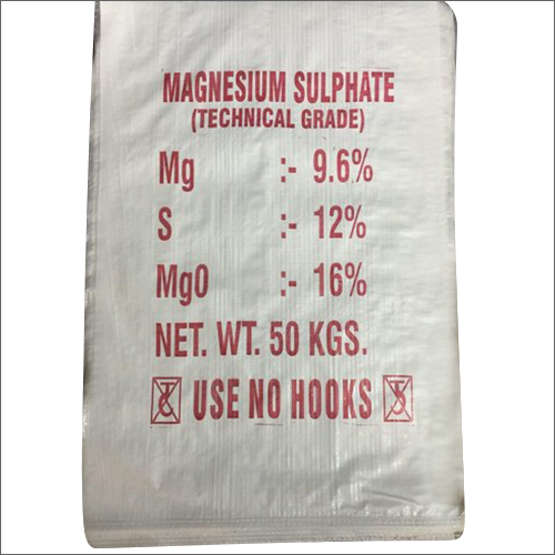 Magnesium Sulphate (MGSO4) Hepta hydrate (MG 9.5% S12%)