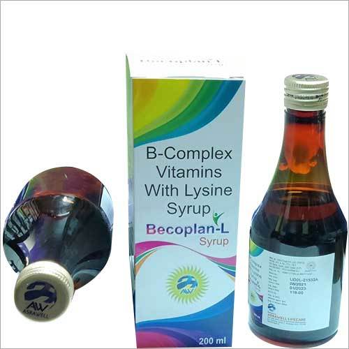 B-complex Vitamin With Lysine Syrup