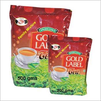 Brown Gold Label Family Mixture Tea
