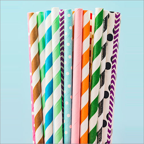 Colorful Paper Straw Application: Commercial