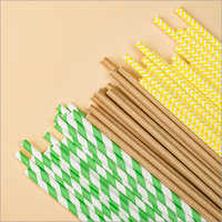 Biodegradable Printed Paper Straw