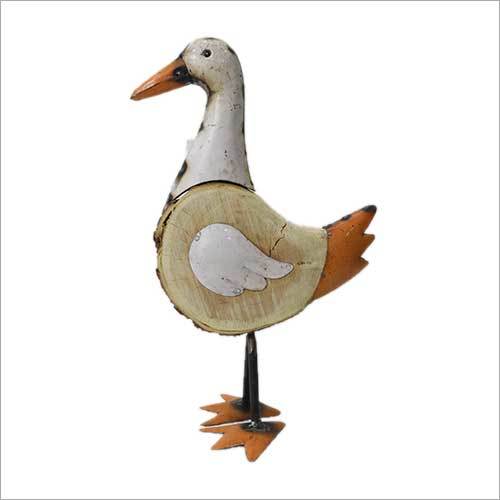 Iron And Wooden Duck