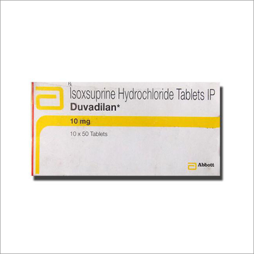 10 MG Isoxsuprine Hydrochloride Tablets IP