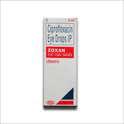 Ciprofloxacin Eye Drops I.P. (Zoxan)