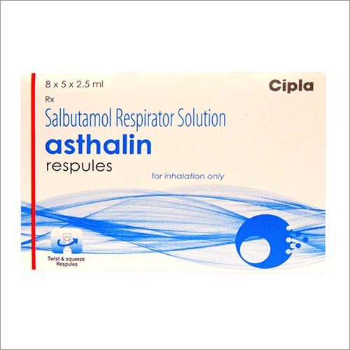 Salbutamol Respirator Solution Respules