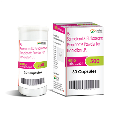Salmeterol And Fluticasone Propionate Powder For Inhalation I.P. (Hiflo 500) General Medicines