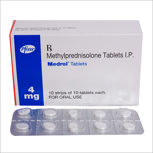 Methylprednisolone Tablets I.P. 4 Mg General Medicines