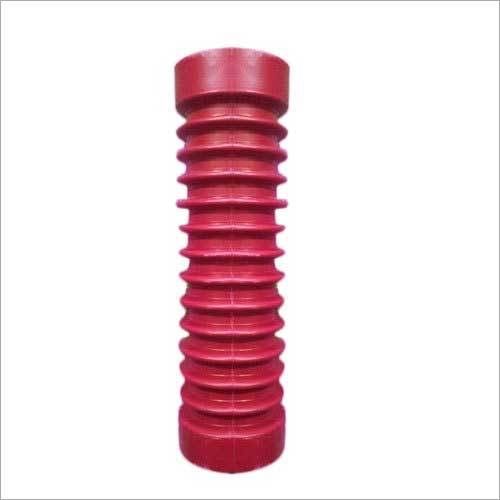 High Tension Insulator - 11KV Rated Voltage, 100A Breaking Current, 80-100mm Diameter, Flame Retardant, Red Color | Industrial Application, -10 to +55Â°C Working Temperature