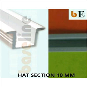 10 mm Aluminium HAT Section