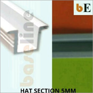 5 MM Aluminium HAT Section - U Channel
