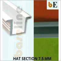 7.5 MM Aluminium HAT Section - U Channel