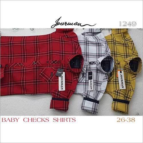 Full Sleeves Mens Cotton Checked Shirt