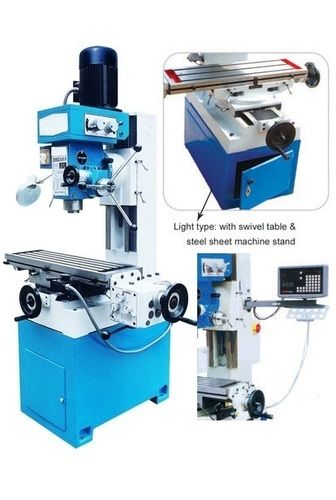 Pentagon Drilling Cum Milling Machine Zx50C Dimension(L*W*H): 1100 X 970 X1650 Millimeter (Mm)