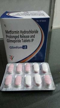 METFORMIN HYDROCHLORIDE PROLONGED RELEASE & GLIMEPIRIDE TABLETS