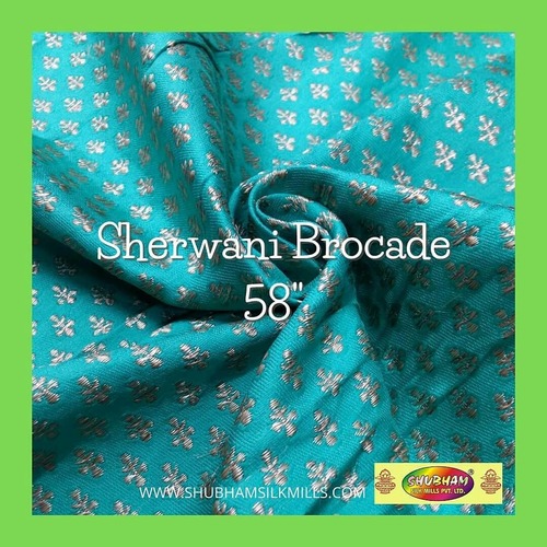 Washable Sherwani Brocade Fabric