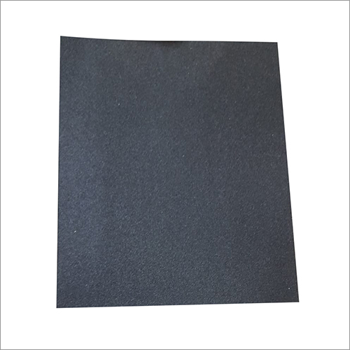 Rectangular Waterproof Black Abrasive Paper
