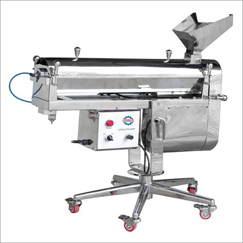 Capsule Polishing Machine - Color: Silver