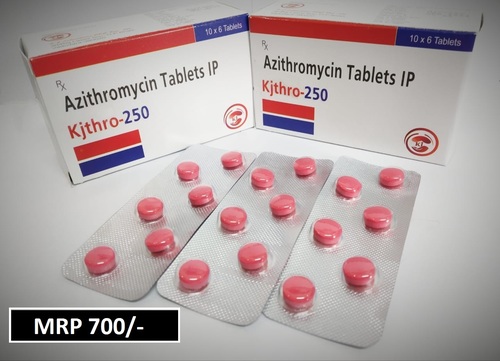 Kjthro Azithromycin Tablets  IP 250MG