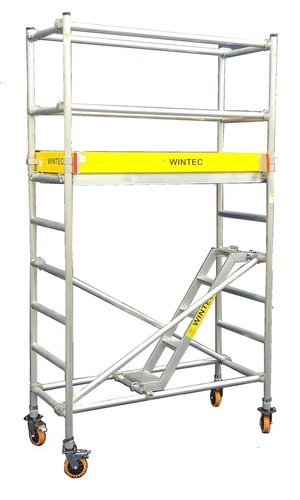 Aluminium Scaffolding Ladder Platform Loading Capacity: 250  Kilograms (Kg)