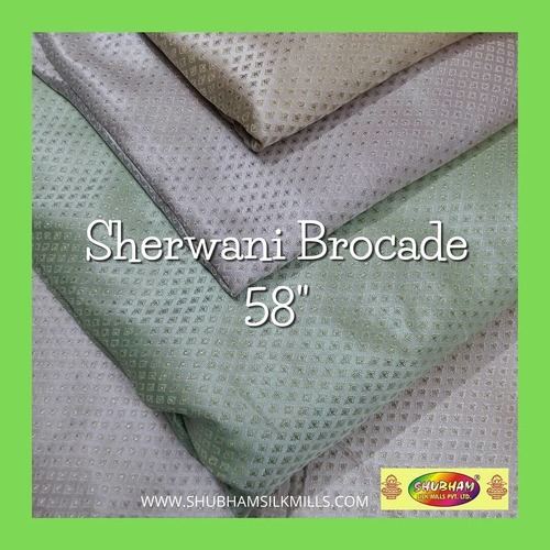 Sherwani 58 Brocade Fabric