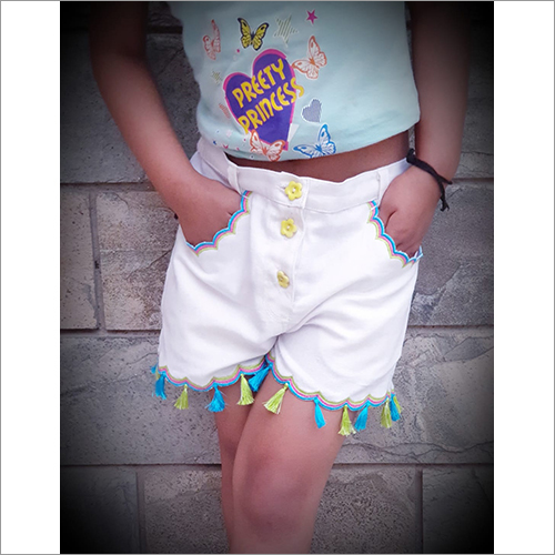 Girls Plain Shorts