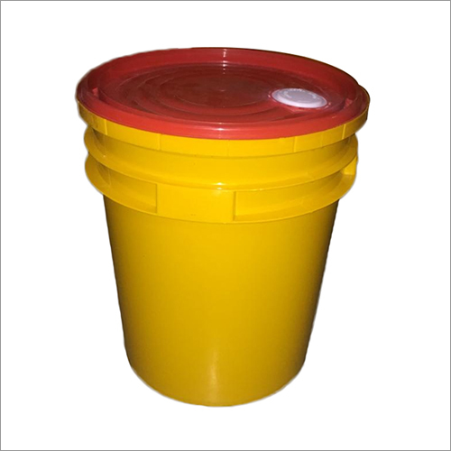 20 Ltr Yellow Plastic Bucket