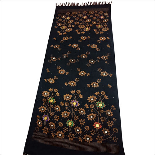 Indian Ladies Golden Printed Dupatta