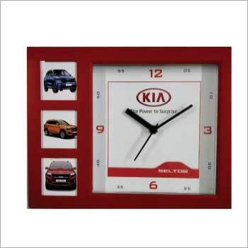 Multi Color 7.5 X 9.5 Inch Wall Clock