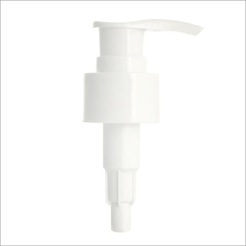White Plastic Lotion Pump