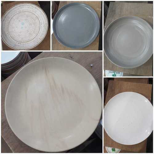 Round Ceramic Dinner Plate By N F CERAMICS