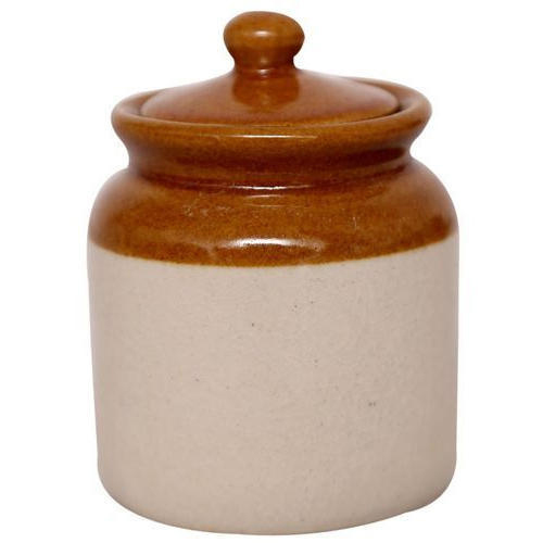 Ceramic Cornichon Storage Jar for Pickle