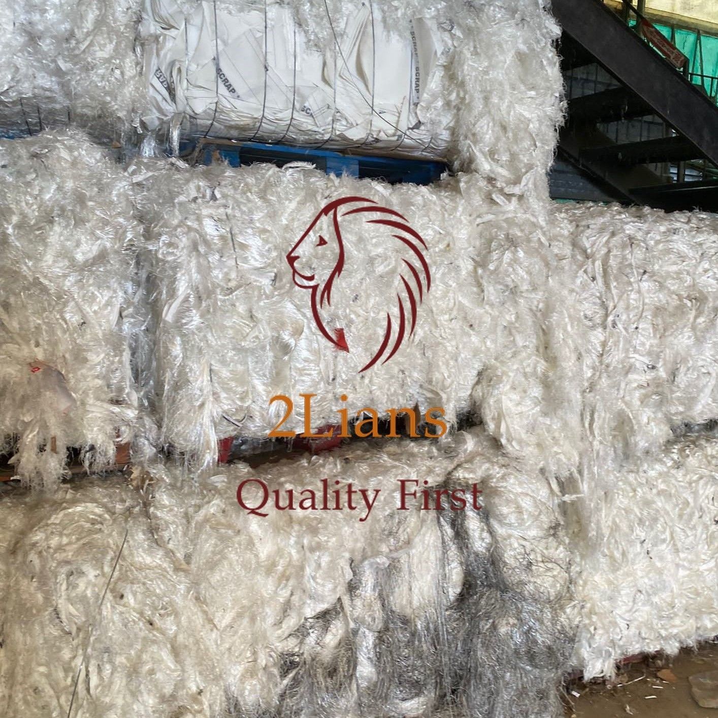 PA66 And Pet Airbag Mix In Bales Plastic Scrap