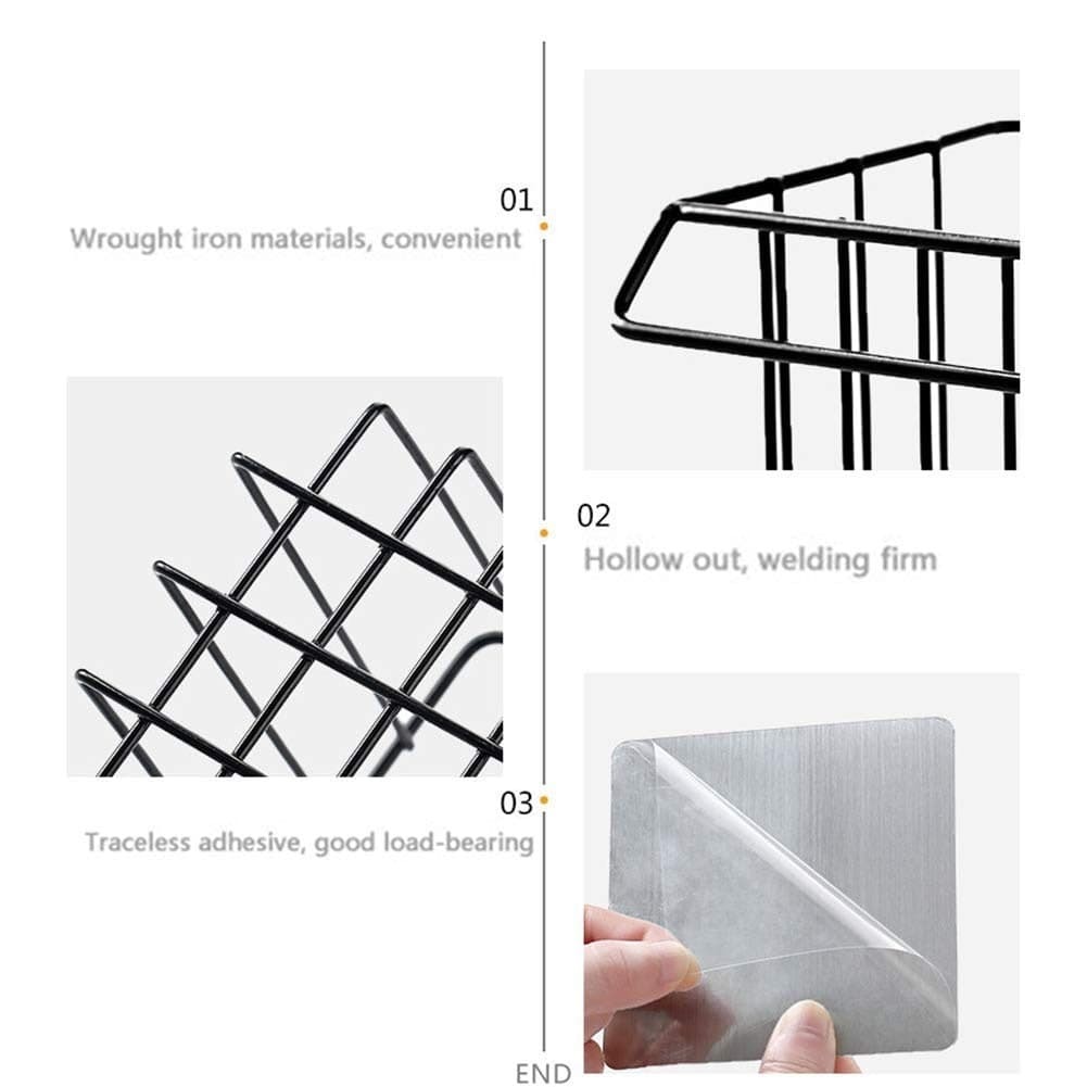 KITCHEN BASKET SPONGE HOLDER DRAIN STORAGE