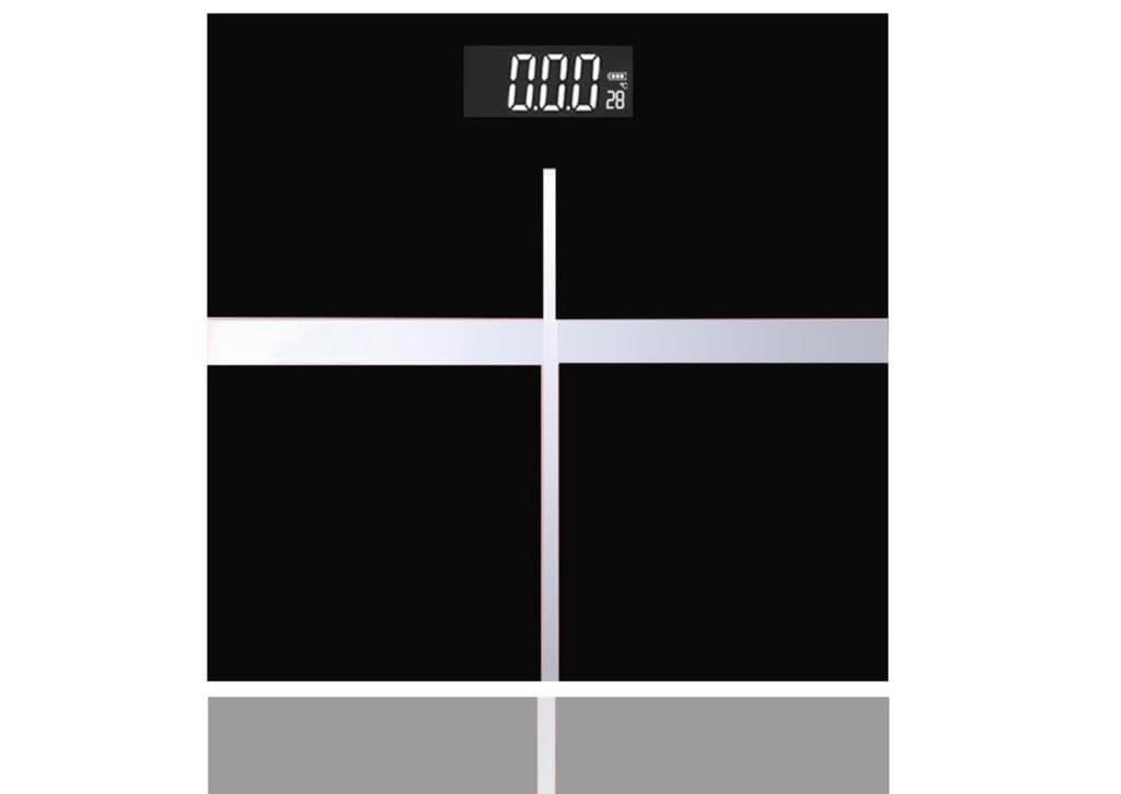 LCD DISPLAY BATHROOM GLASS WEIGHT SCALE