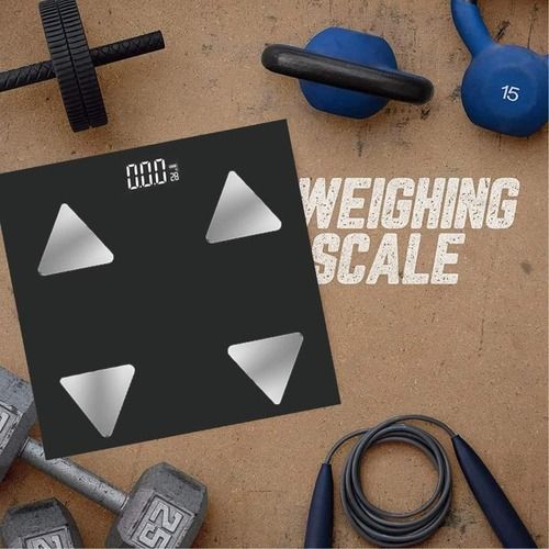 Digital Black Personal Weight Bathroom Scale